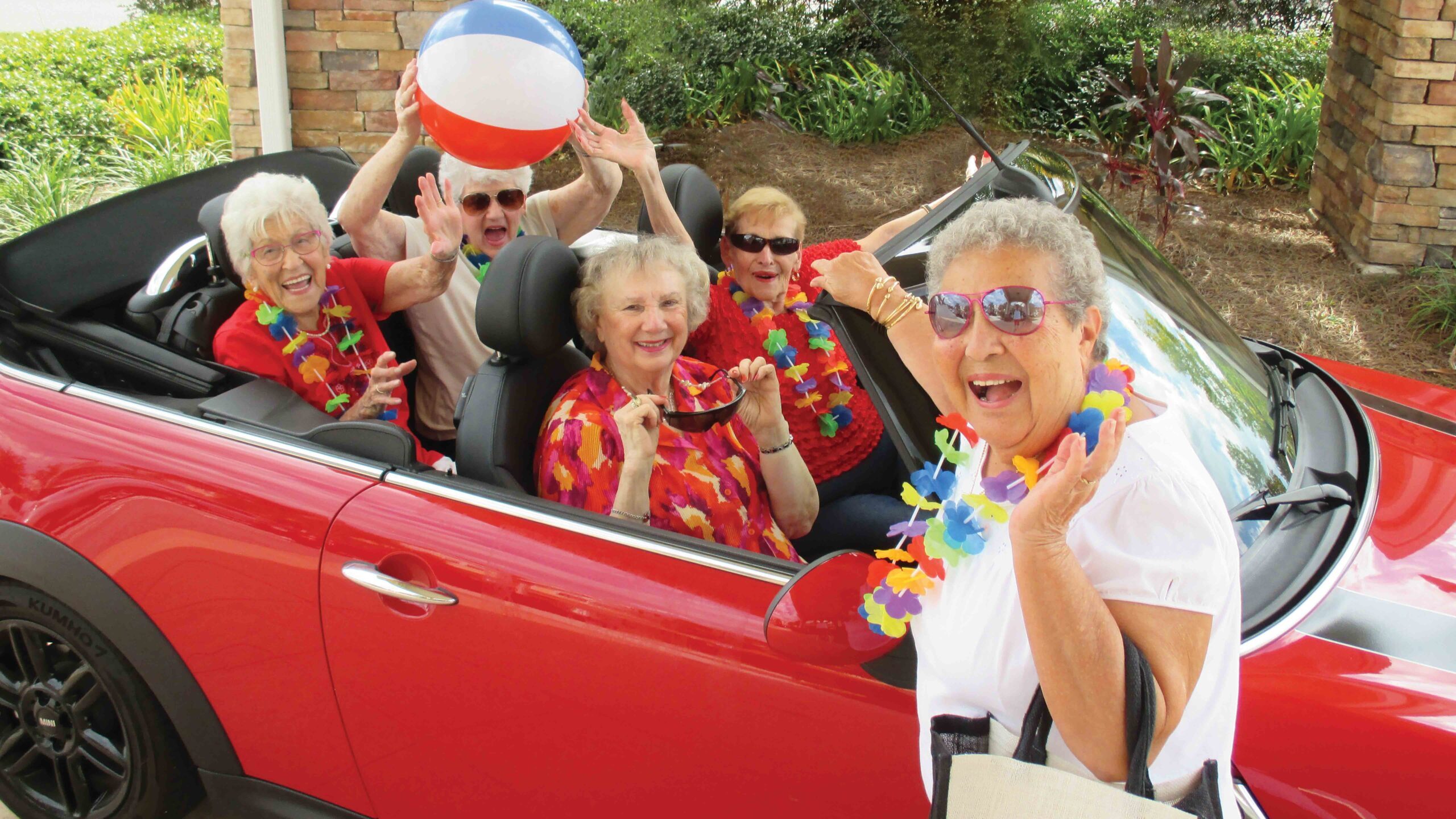 Residents enjoying time together at The Palms at La Quinta